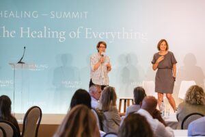 healing summit day 1 anne biging and elisabeth ixmeier